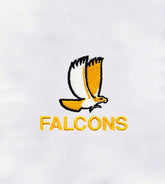 Flying Falcon Machine Embroidery Design
