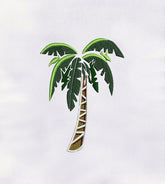 Restful Palm Tree Machine Embroidery Design