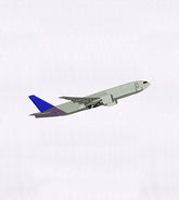 Taking-Off Airplane Machine Embroidery Design