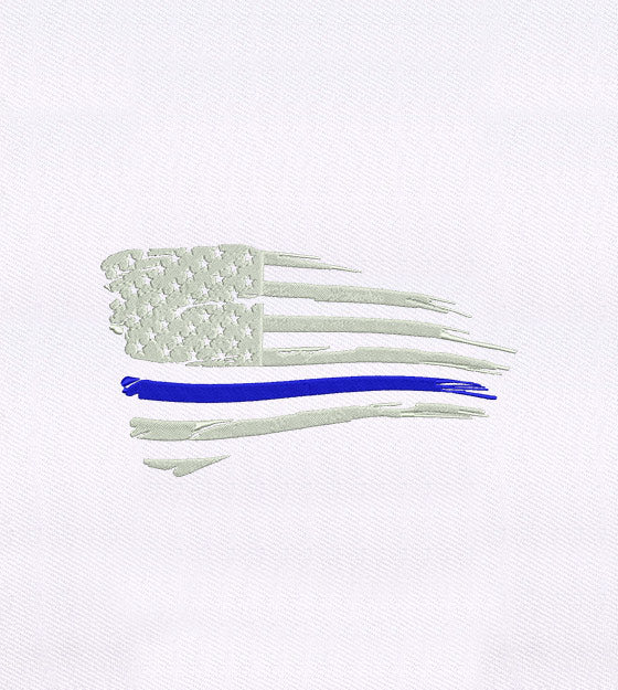 Swift Patriotic USA Flag Embroidery Design