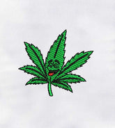 Joyful Weed Plant Machine Embroidery Design