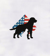 Patriotic Dog and Cat Embroidery Design