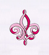 Intricate Pink Pattern Quilting Embroidery Design