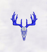 Deer Skull Embroidery Design