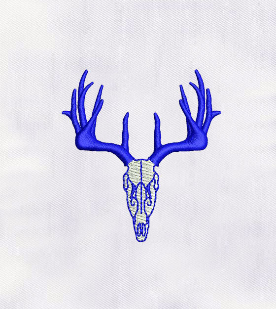 Deer Skull Embroidery Design