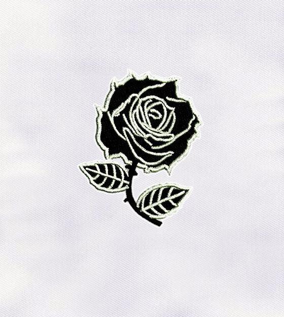 Beautiful Black Rose Embroidery Design