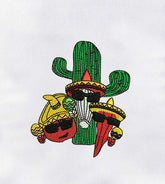 Amuse Saguaro Plant Embroidery Design
