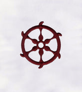 Yacht Wheel Machine Embroidery Design