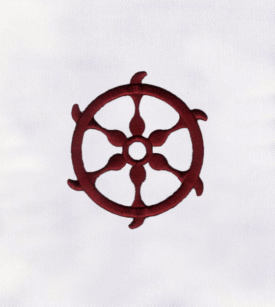 Yacht Wheel Machine Embroidery Design