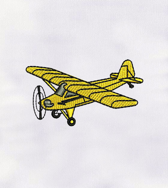 Toy Airplane Machine Embroidery Design