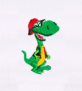 Fashion Forwards Funky Dinosaur Embroidery Design