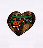 Cheeky Man in Leopard Underwear Embroidery Design