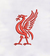 Lovely Liver Bird Machine Embroidery Design
