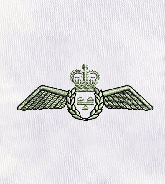 Emblem Logo Machine Embroidery Design