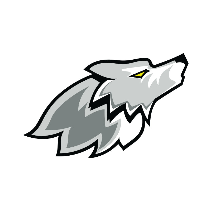 Free Classy Wolf Cartoon Vector Design