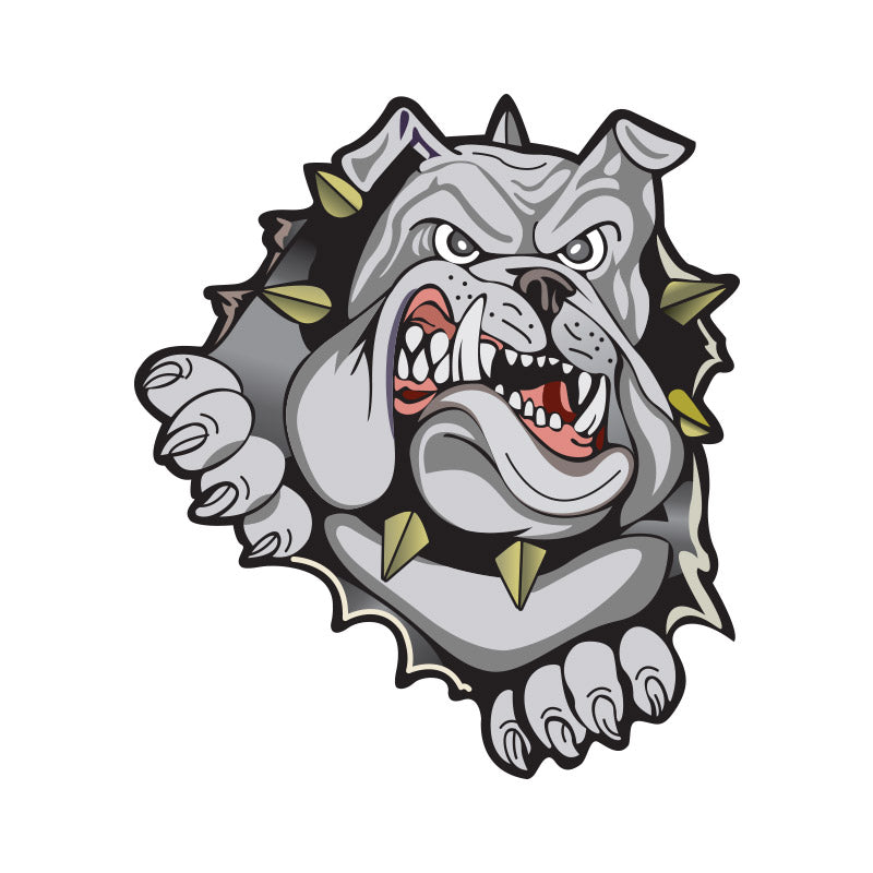 Free Dangerous Bulldog Vector Design