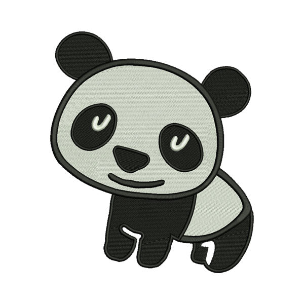 Baby Panda Embroidery Design – Cute