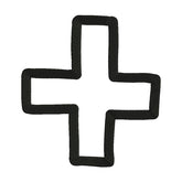 Cross Sign Embroidery Design