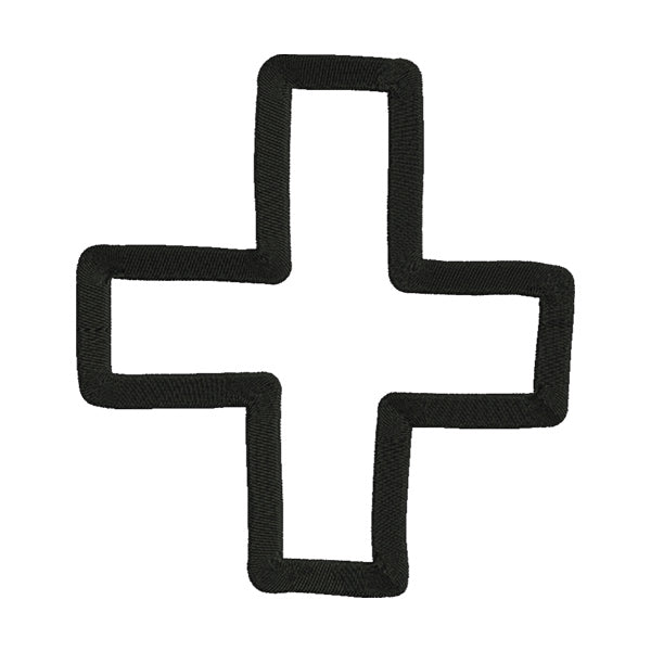 Cross Sign Embroidery Design