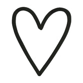 Heart Outline Embroidery Design