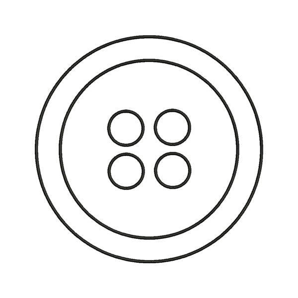 Four Hole Button Embroidery Design