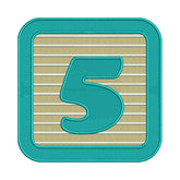 Block Numeric Machine Embroidery File – Embroidery Designs