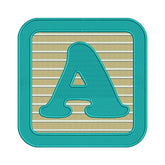 Block Alphabet Machine Embroidery File – Educational
