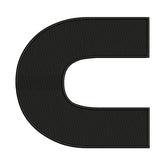 C Letter Alphabet Embroidery Design