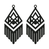 Chandelier Earrings Embroidery Design – Square