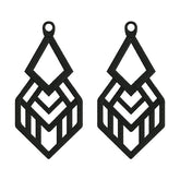 Chandelier Earrings Embroidery Design – Rhombus