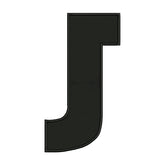 J Letter Alphabet Embroidery Design – Monogram