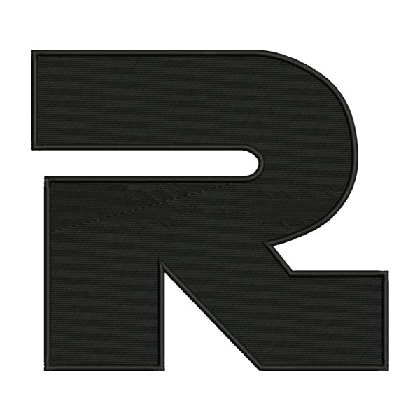 “R” Letter Embroidery Design – Star Wars Font Machine Embroidery File