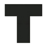 “T” Letter Embroidery Design – Star Wars Font Machine Embroidery File