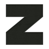 Zippy Z Letter Alphabet Star Wars Font Embroidery Design