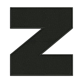 Zippy Z Letter Alphabet Star Wars Font Embroidery Design