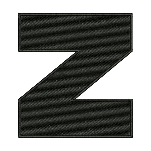 Zippy Z Letter Alphabet Star Wars Font Embroidery Design