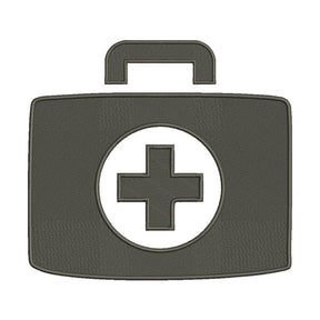 First Aid Kit Embroidery Design