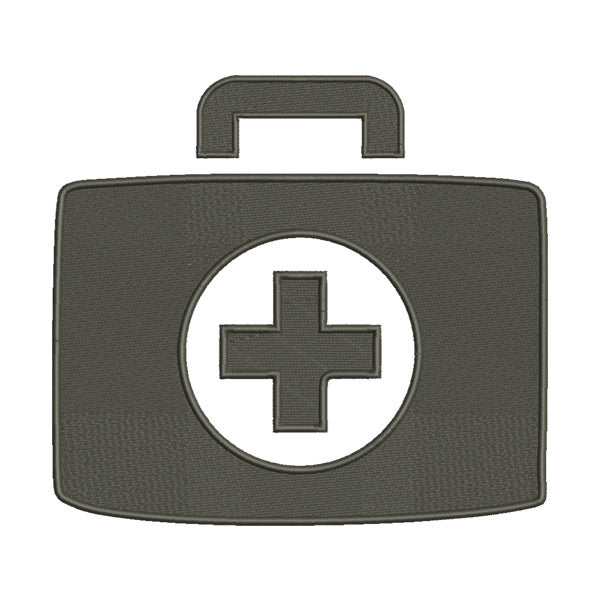 First Aid Kit Embroidery Design