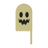 Ghost Popsicle Halloween Embroidery Design