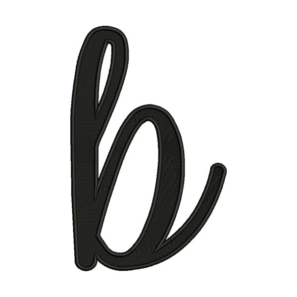 Script Calligraphy Alphabet Font Embroidery Design – Monogram