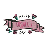 Happy Mother’s Day Embroidery Design – Floral