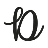 Letter D Embroidery Design – Uppercase Script Calligraphy