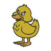 Cute Yellow Duck Embroidery Design