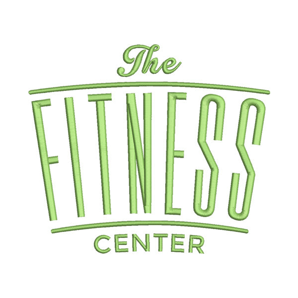 The Fitness Center Embroidery Design