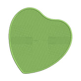 Plain Heart Embroidery Design