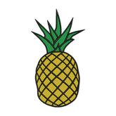 Pineapple Embroidery Design – Tropical Summer Machine Embroidery File