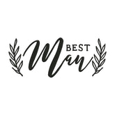 Best Man Embroidery Design