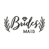 Bridesmaid Embroidery Design – Wedding Party Machine Embroidery File