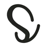 Uppercase S Calligraphy Embroidery Design