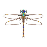 Dragonfly Embroidery Design – Colorful Insect Patch